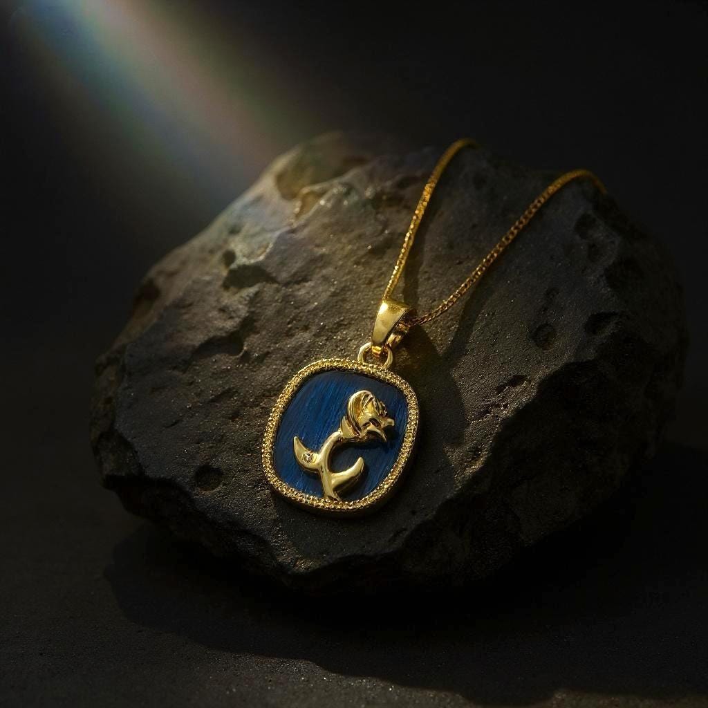 Rose Pendant Necklace With Peacock Feather, Elegant Gold Plated Silver, Vintage Romantic Floral Jewelry, Unique Gift for Her