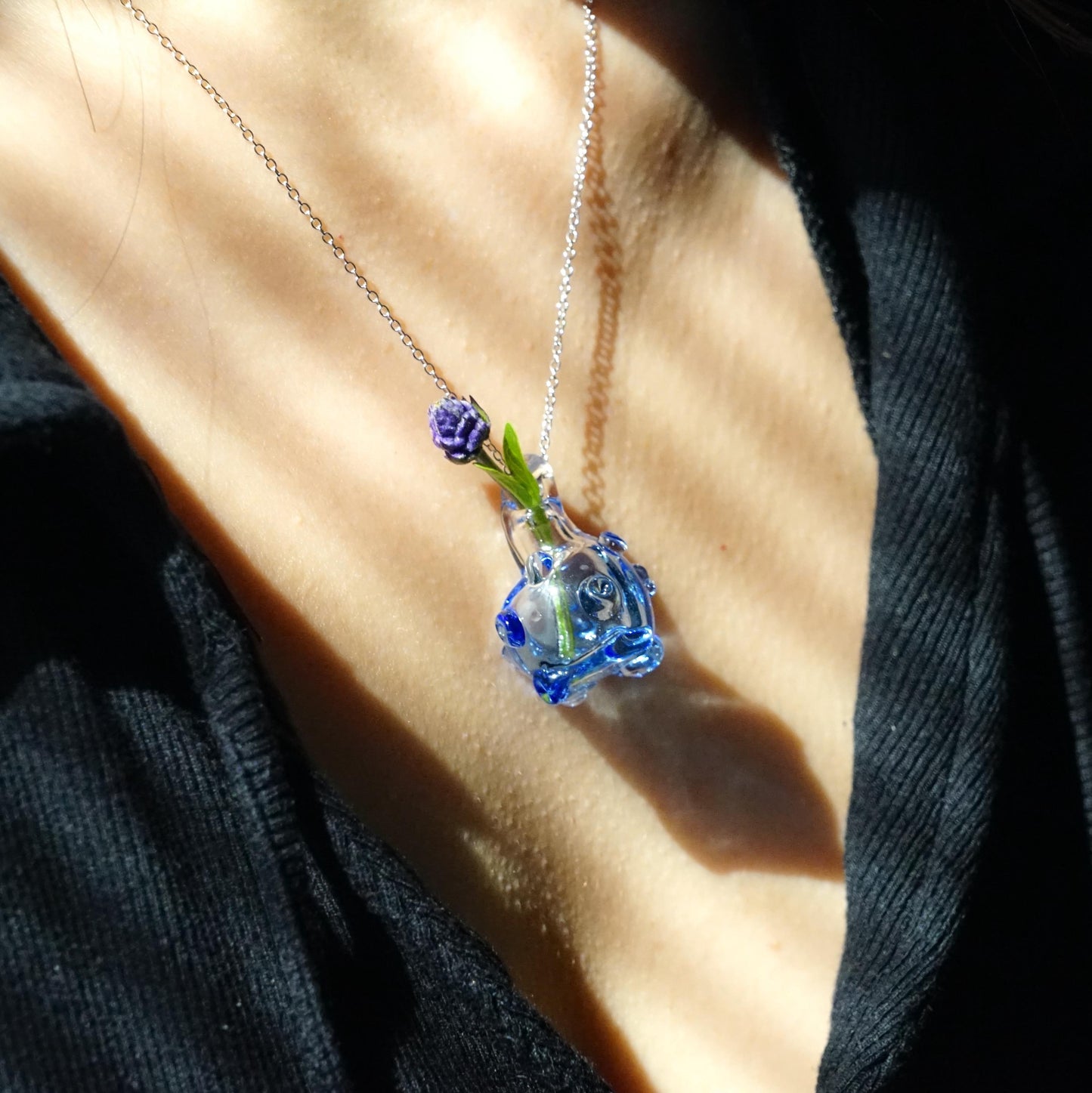 Custom Glass Jewelry, Bespoke Earrings Pendants Rings, Personalized Handmade Gift for Her, Clear Glass Art, Statement or Everyday Wear