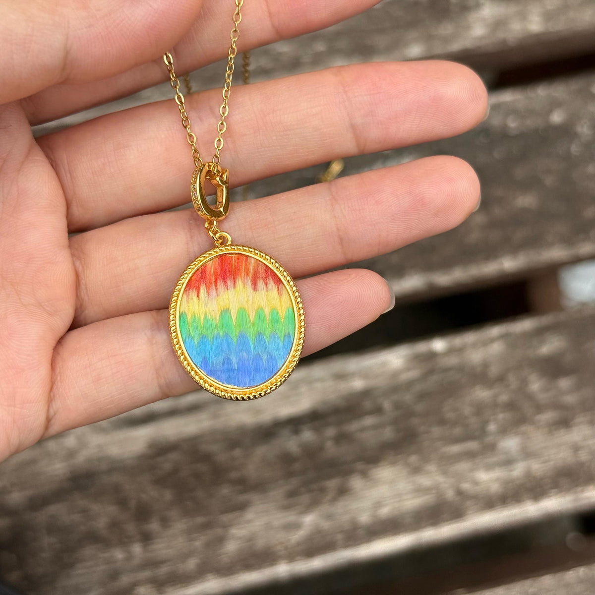 Oval Minimalist Pendant