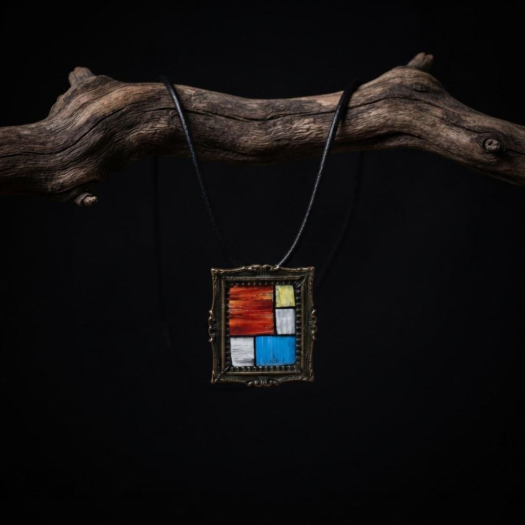 Mondrian — Composition Pendant