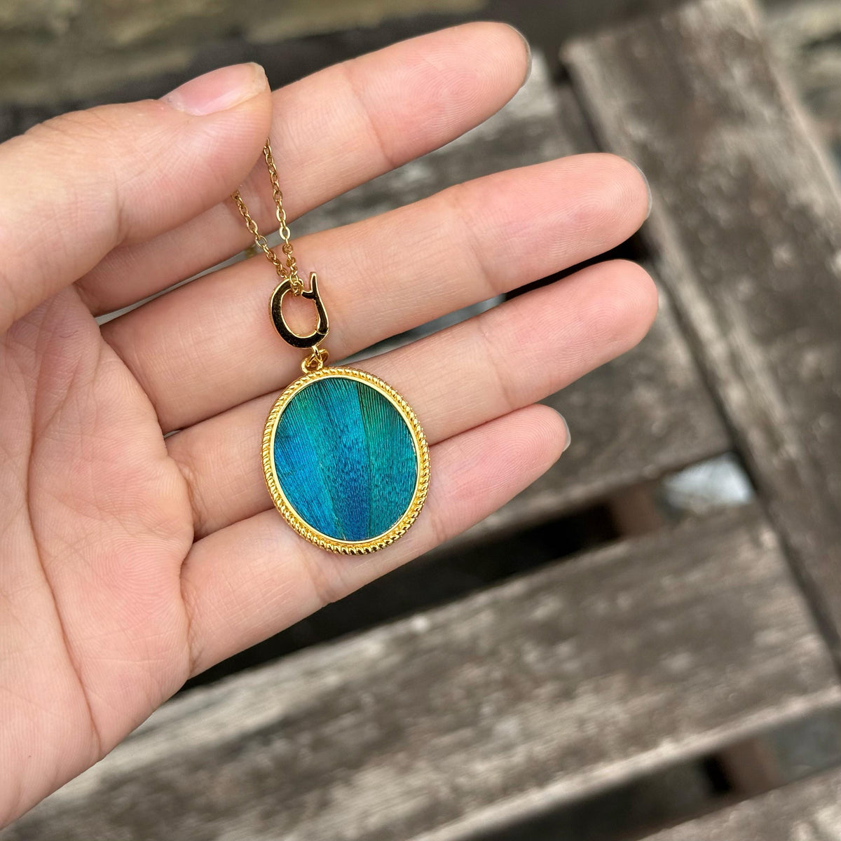 Oval Minimalist Pendant