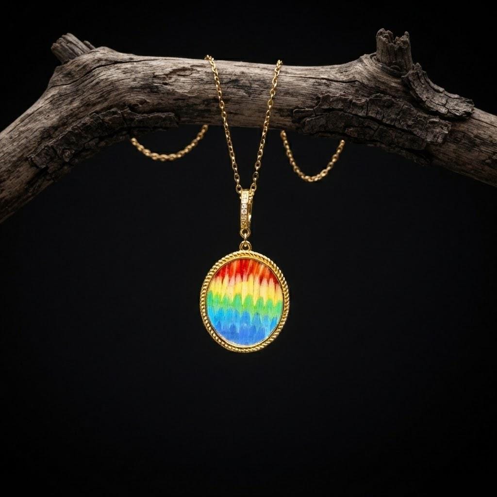Oval Minimalist Pendant