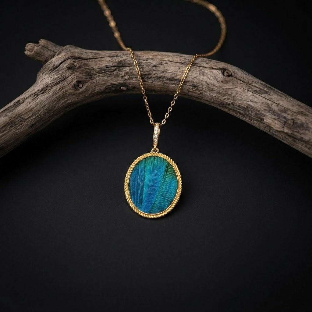 Oval Minimalist Pendant