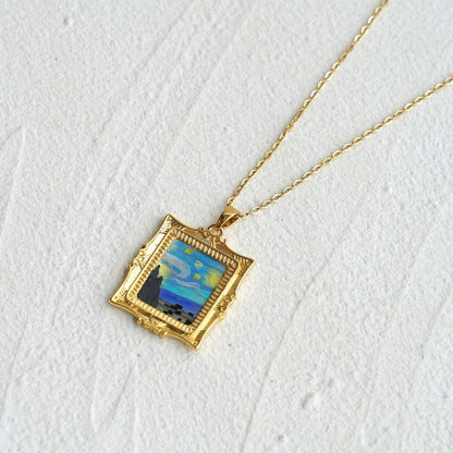 Van Gogh — Starry Night Pendant