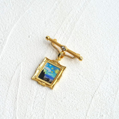 Van Gogh — Starry Night Pendant